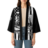 Alligator Alcatraz Kimono Cool Gator Everglades USA Grunge Flag - Wonder Print Shop