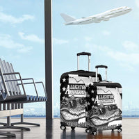 Alligator Alcatraz Luggage Cover Cool Gator Everglades USA Grunge Flag - Wonder Print Shop