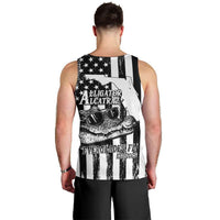 Alligator Alcatraz Men Tank Top Cool Gator Everglades USA Grunge Flag - Wonder Print Shop