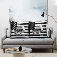 Alligator Alcatraz Pillow Cover Cool Gator Everglades USA Grunge Flag - Wonder Print Shop