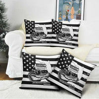 Alligator Alcatraz Pillow Cover Cool Gator Everglades USA Grunge Flag - Wonder Print Shop
