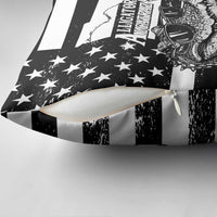 Alligator Alcatraz Pillow Cover Cool Gator Everglades USA Grunge Flag - Wonder Print Shop