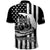 Alligator Alcatraz Polo Shirt Cool Gator Everglades USA Grunge Flag - Wonder Print Shop
