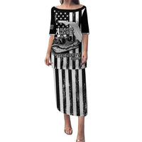 Alligator Alcatraz Puletasi Cool Gator Everglades USA Grunge Flag - Wonder Print Shop