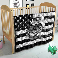 Alligator Alcatraz Quilt Cool Gator Everglades USA Grunge Flag - Wonder Print Shop
