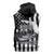 Alligator Alcatraz Sleeveless Hoodie Cool Gator Everglades USA Grunge Flag - Wonder Print Shop