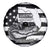 Alligator Alcatraz Spare Tire Cover Cool Gator Everglades USA Grunge Flag - Wonder Print Shop