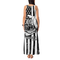 Alligator Alcatraz Tank Maxi Dress Cool Gator Everglades USA Grunge Flag - Wonder Print Shop