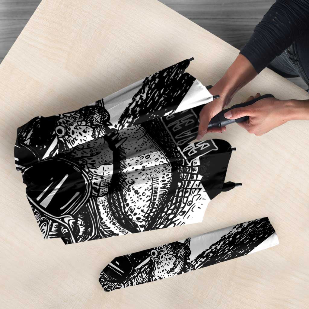 Alligator Alcatraz Umbrella Cool Gator Everglades USA Grunge Flag - Wonder Print Shop