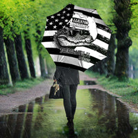 Alligator Alcatraz Umbrella Cool Gator Everglades USA Grunge Flag - Wonder Print Shop