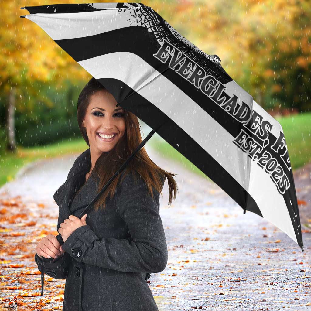 Alligator Alcatraz Umbrella Cool Gator Everglades USA Grunge Flag - Wonder Print Shop