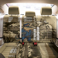 Alligator Alcatraz Back Car Seat Cover Police Gator Rock Penitentiary - Wonder Print Shop