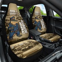 Alligator Alcatraz Car Seat Cover Police Gator Rock Penitentiary - Wonder Print Shop
