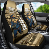 Alligator Alcatraz Car Seat Cover Police Gator Rock Penitentiary - Wonder Print Shop