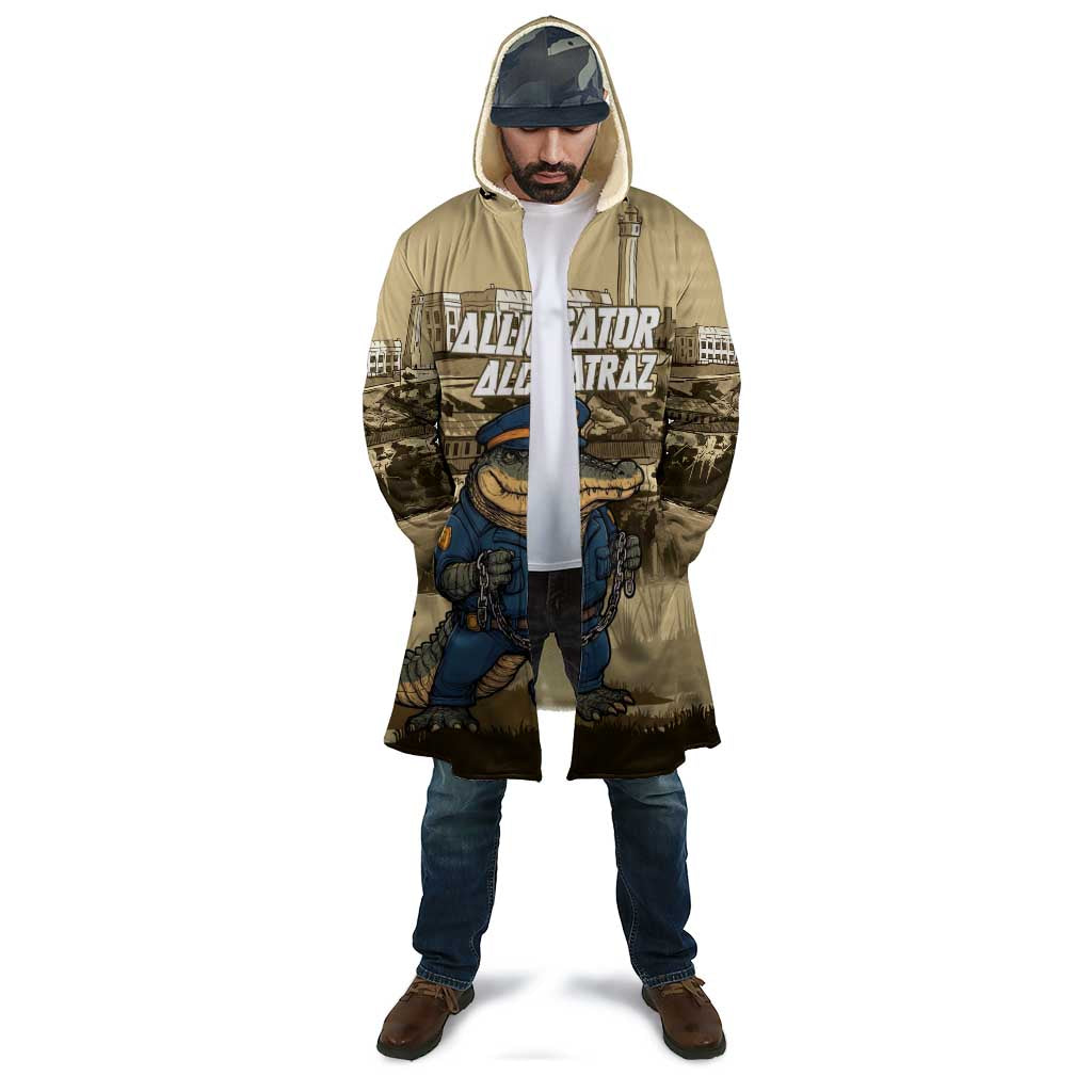 Alligator Alcatraz Cloak Police Gator Rock Penitentiary - Wonder Print Shop