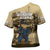 Alligator Alcatraz Cross Shoulder Shirt Police Gator Rock Penitentiary - Wonder Print Shop