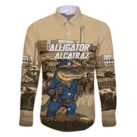 Alligator Alcatraz Family Matching Puletasi and Hawaiian Shirt Police Gator Rock Penitentiary - Wonder Print Shop