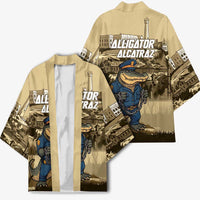 Alligator Alcatraz Kimono Police Gator Rock Penitentiary - Wonder Print Shop