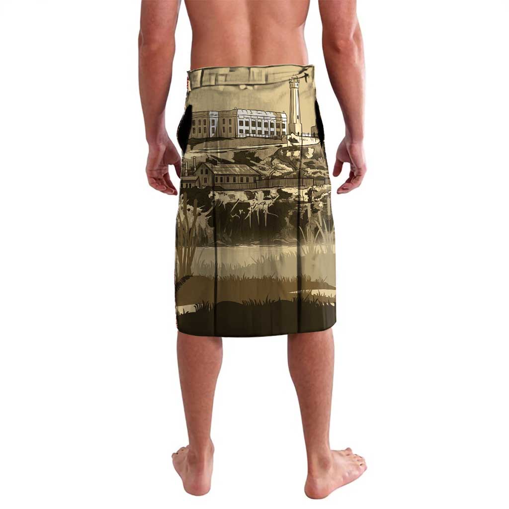 Alligator Alcatraz Lavalava Police Gator Rock Penitentiary - Wonder Print Shop