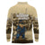 Alligator Alcatraz Long Sleeve Polo Shirt Police Gator Rock Penitentiary - Wonder Print Shop
