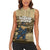 Alligator Alcatraz Women Sleeveless Polo Shirt Police Gator Rock Penitentiary - Wonder Print Shop