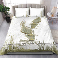 Everglades Florida Alligators Bedding Set Alcatraz Est 2025 - Wonder Print Shop