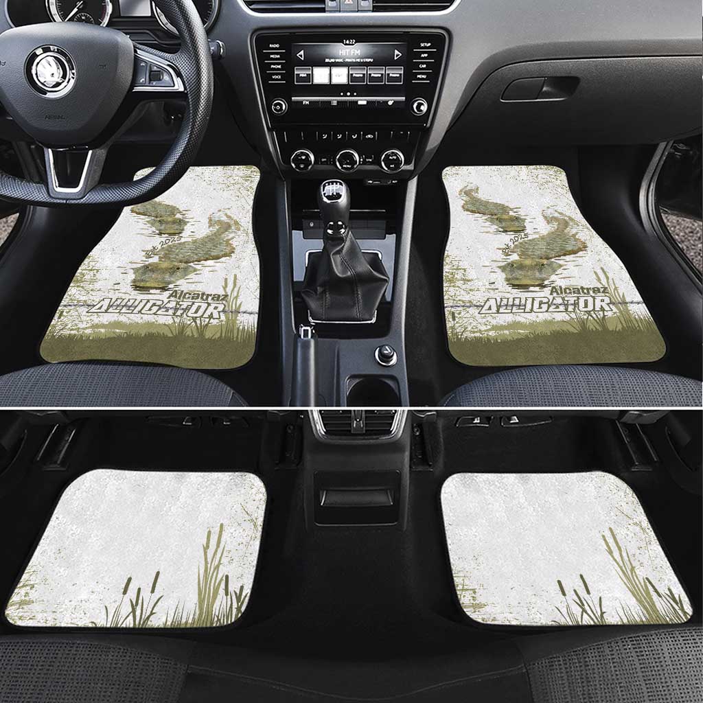 Everglades Florida Alligators Car Mats Alcatraz Est 2025 - Wonder Print Shop