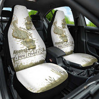 Everglades Florida Alligators Car Seat Cover Alcatraz Est 2025 - Wonder Print Shop