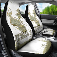 Everglades Florida Alligators Car Seat Cover Alcatraz Est 2025 - Wonder Print Shop