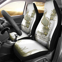 Everglades Florida Alligators Car Seat Cover Alcatraz Est 2025 - Wonder Print Shop