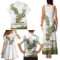 Everglades Florida Alligators Family Matching Tank Maxi Dress and Hawaiian Shirt Alcatraz Est 2025 - Wonder Print Shop