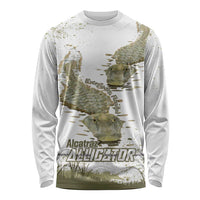 Everglades Florida Alligators Long Sleeve Shirt Alcatraz Est 2025 - Wonder Print Shop