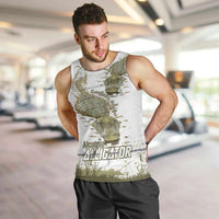 Everglades Florida Alligators Men Tank Top Alcatraz Est 2025 - Wonder Print Shop