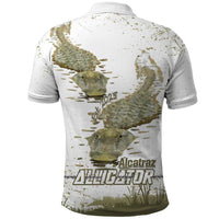 Everglades Florida Alligators Polo Shirt Alcatraz Est 2025 - Wonder Print Shop