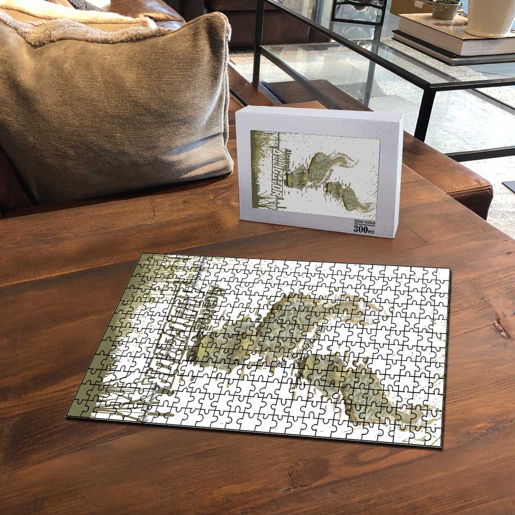 Everglades Florida Alligators Puzzle Alcatraz Est 2025 - Wonder Print Shop