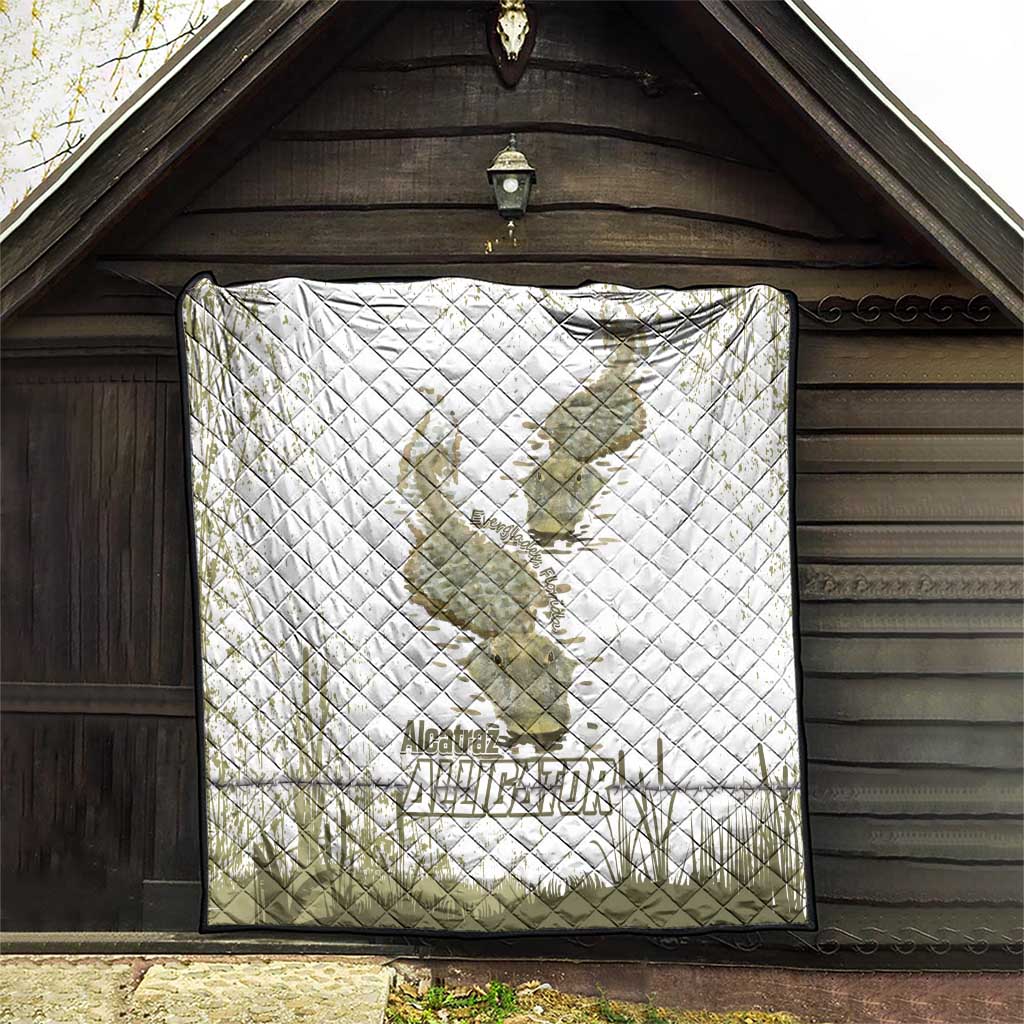 Everglades Florida Alligators Quilt Alcatraz Est 2025 - Wonder Print Shop
