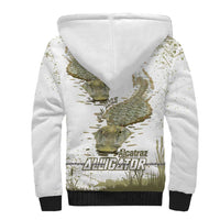 Everglades Florida Alligators Sherpa Hoodie Alcatraz Est 2025 - Wonder Print Shop