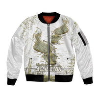 Everglades Florida Alligators Sleeve Zip Bomber Jacket Alcatraz Est 2025 - Wonder Print Shop