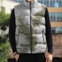 Everglades Florida Alligators Sleeveless Puffer Jacket Alcatraz Est 2025 - Wonder Print Shop