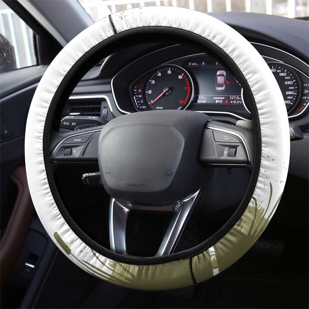 Everglades Florida Alligators Steering Wheel Cover Alcatraz Est 2025 - Wonder Print Shop