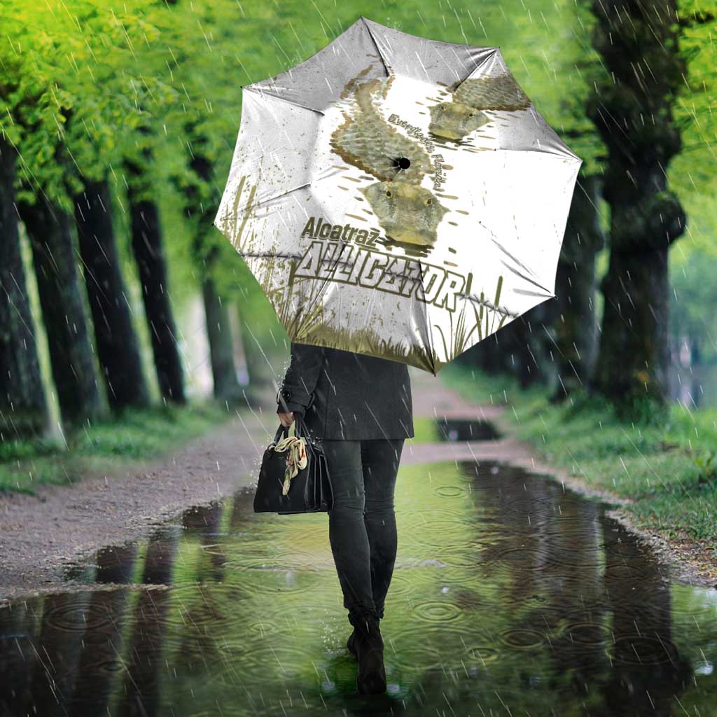 Everglades Florida Alligators Umbrella Alcatraz Est 2025 - Wonder Print Shop