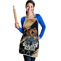 Alligator Alcatraz Apron Gator and Python Restricted Area - Wonder Print Shop