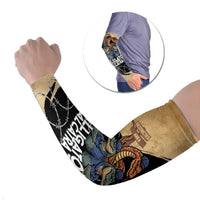Alligator Alcatraz Arm Sleeves Gator and Python Restricted Area - Wonder Print Shop
