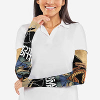 Alligator Alcatraz Arm Sleeves Gator and Python Restricted Area - Wonder Print Shop