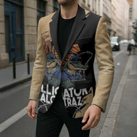 Alligator Alcatraz Blazer Gator and Python Restricted Area - Wonder Print Shop