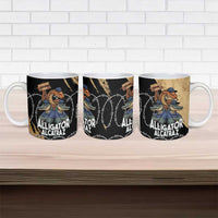Alligator Alcatraz Ceramic Mug Gator and Python Restricted Area - Wonder Print Shop