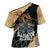 Alligator Alcatraz Cross Shoulder Shirt Gator and Python Restricted Area - Wonder Print Shop