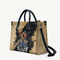 Alligator Alcatraz Leather Bag Gator and Python Restricted Area - Wonder Print Shop