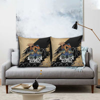 Alligator Alcatraz Pillow Cover Gator and Python Restricted Area - Wonder Print Shop