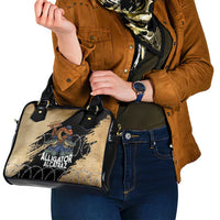 Alligator Alcatraz Shoulder Handbag Gator and Python Restricted Area - Wonder Print Shop